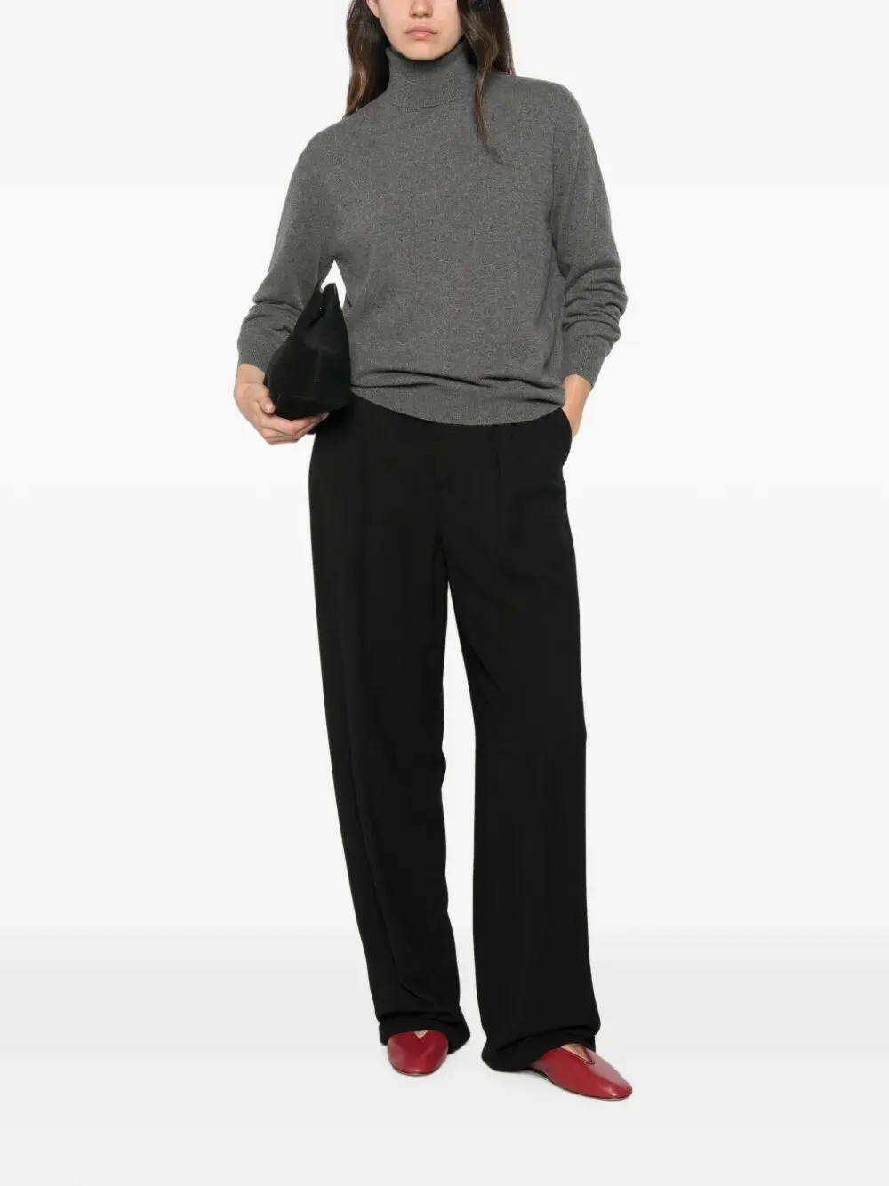 CASHMERE TURTLENECK SWEATER WITH MONILI sold by Lord & Taylor product image thumbnail 4
