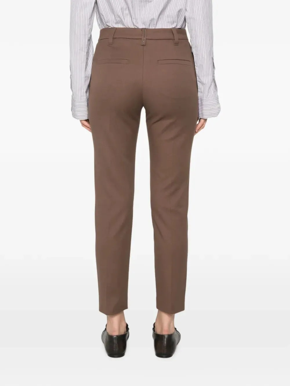 TAPERED LEG COTTON TROUSERS sold by Lord & Taylor product image thumbnail 4