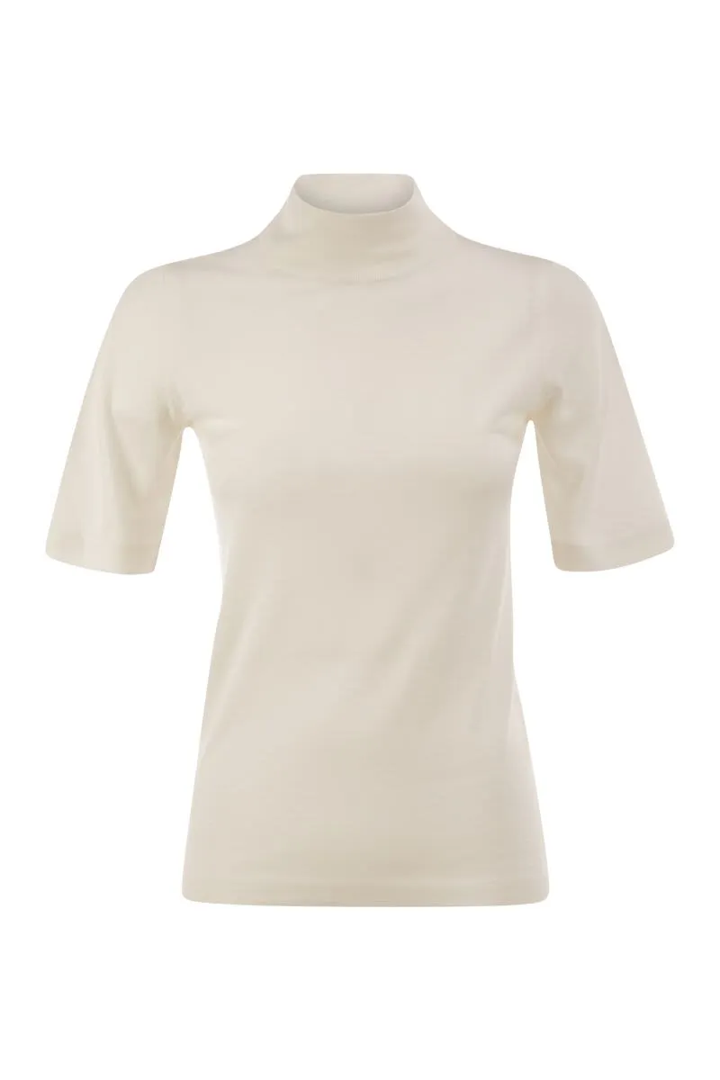 CASHMERE AND SILK HIGH-NECK SWEATER sold by Lord & Taylor