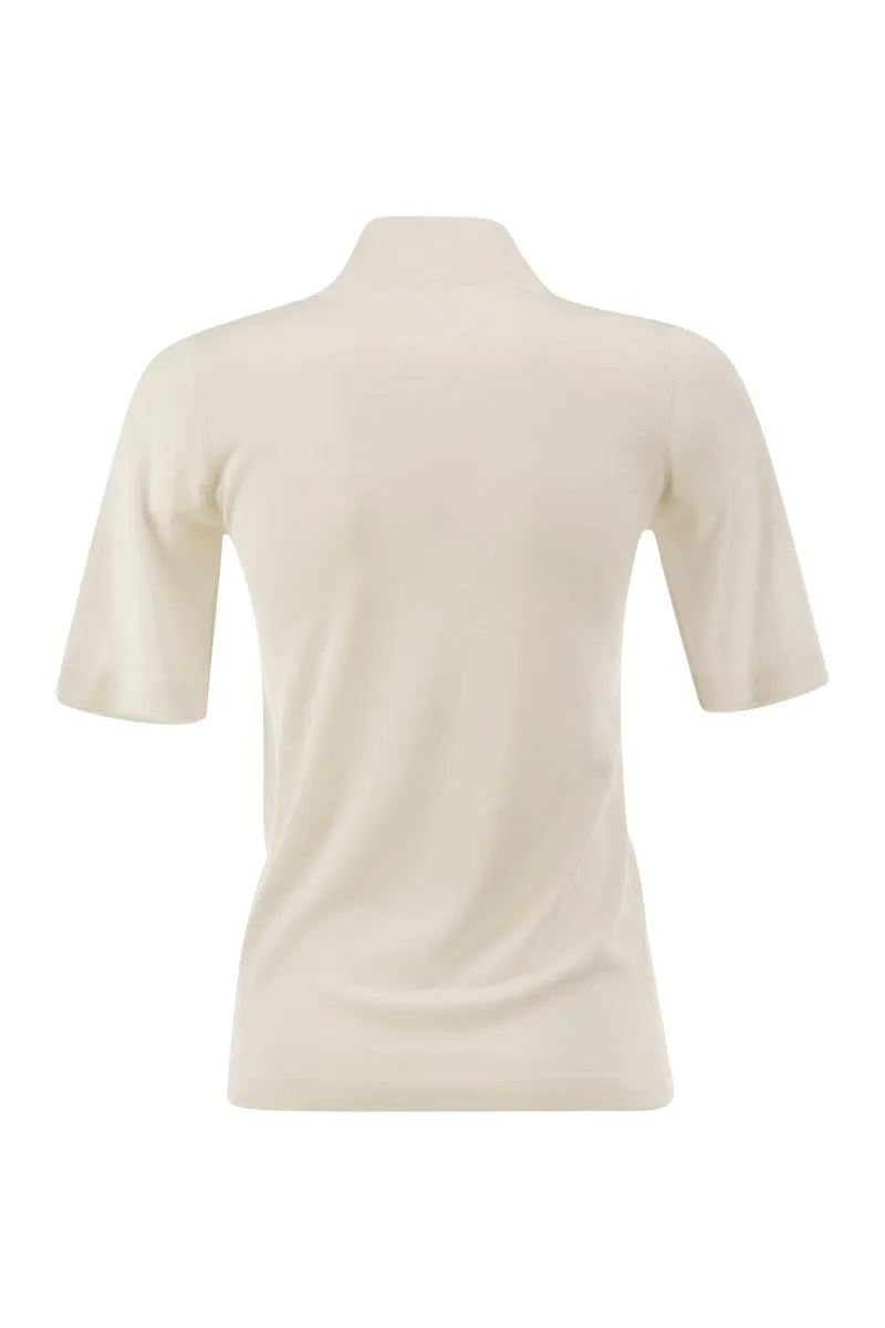 CASHMERE AND SILK HIGH-NECK SWEATER sold by Lord & Taylor product image thumbnail 2