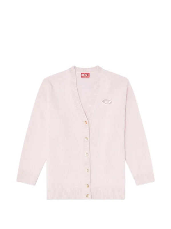 LOGO WOOL BLEND CARDIGAN made by Diesel