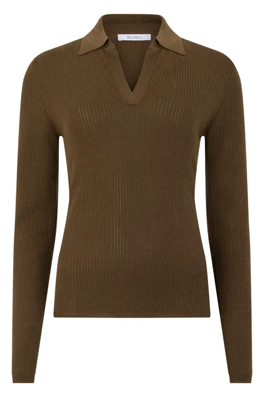LONG SLEEVE POLO made by MaxMara