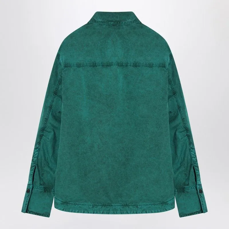 GREEN COTTON SHIRT sold by Lord & Taylor product image thumbnail 2