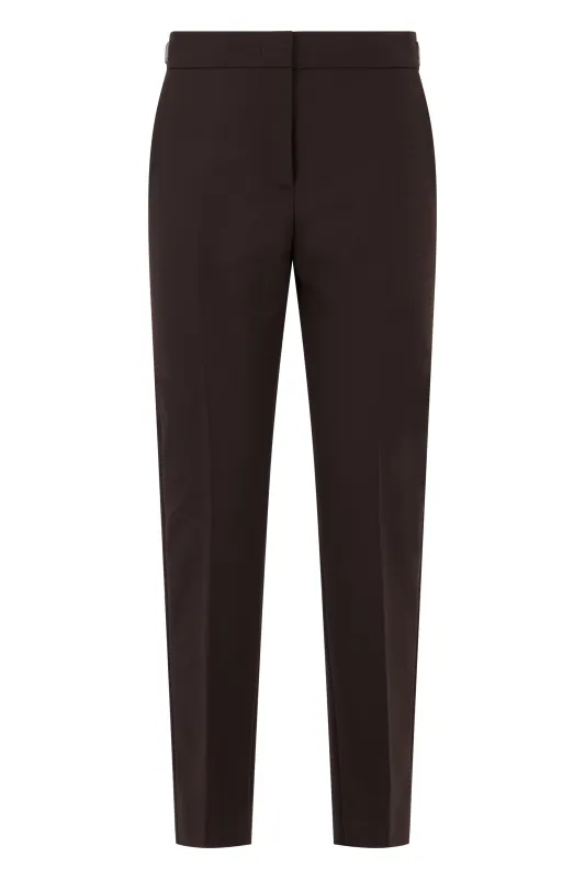 SLIM PANTS WITH PLEATS made by MaxMara