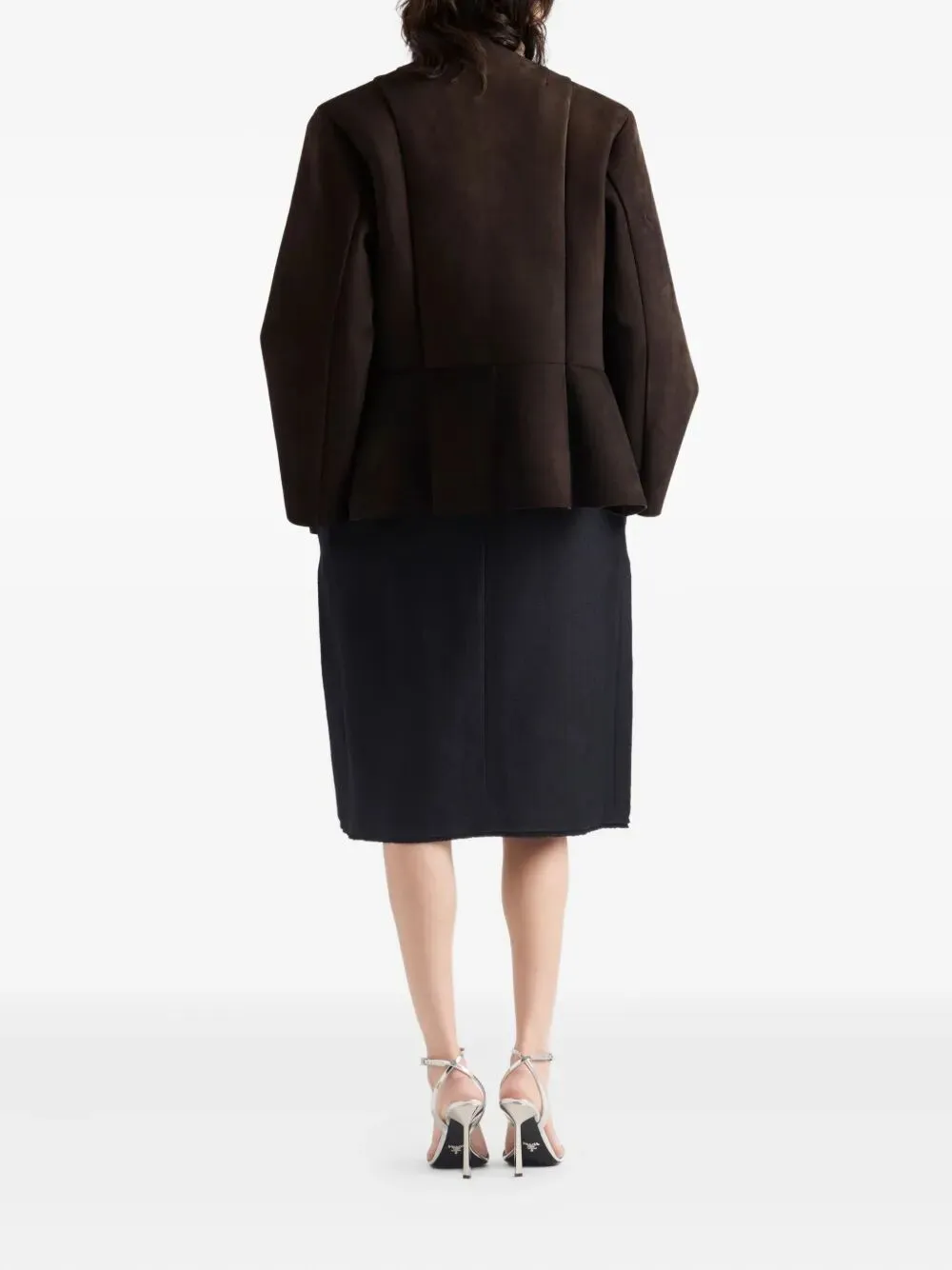 SURE! THE TRANSLATION OF "GONNA MIDI IN LANA CHEVRON" FROM ITALIAN (IT) TO ENGLISH (EN) IS: "CHEVRON WOOL MIDI SKIRT". sold by Lord & Taylor product image thumbnail 3