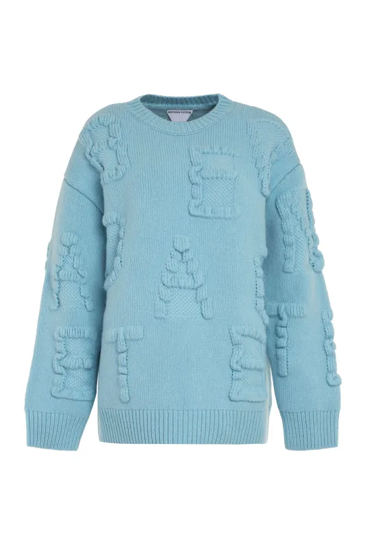 CREW-NECK WOOL SWEATER made by Bottega Veneta
