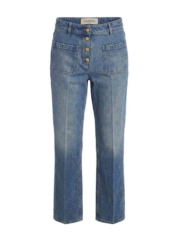 DENIM PANTS made by Valentino Garavani