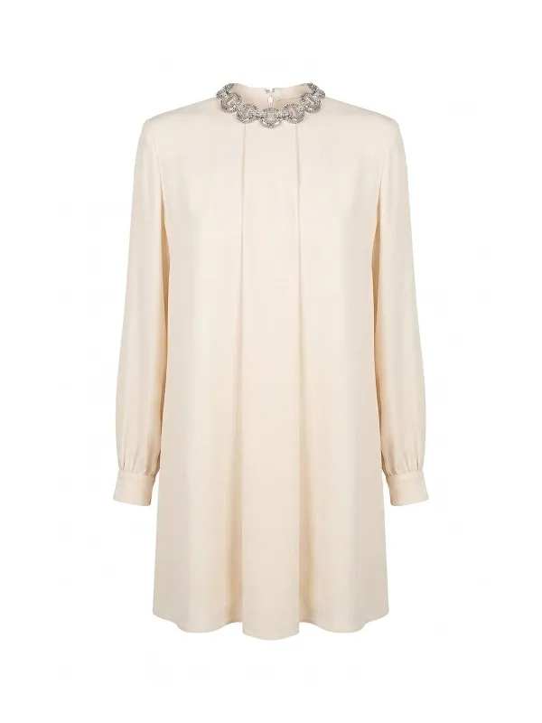 `EMBROIDERED` MINI DRESS made by Valentino Garavani