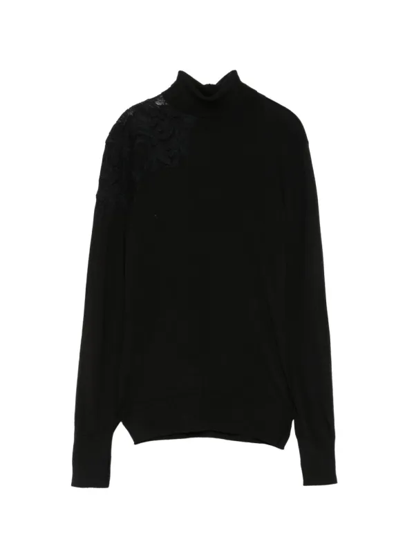 WOOL TURTLE-NECK SWEATER made by Ermanno Scervino