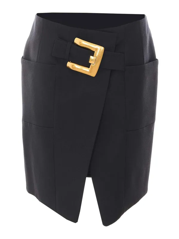 SHORT BELTED SKIRT made by Balmain