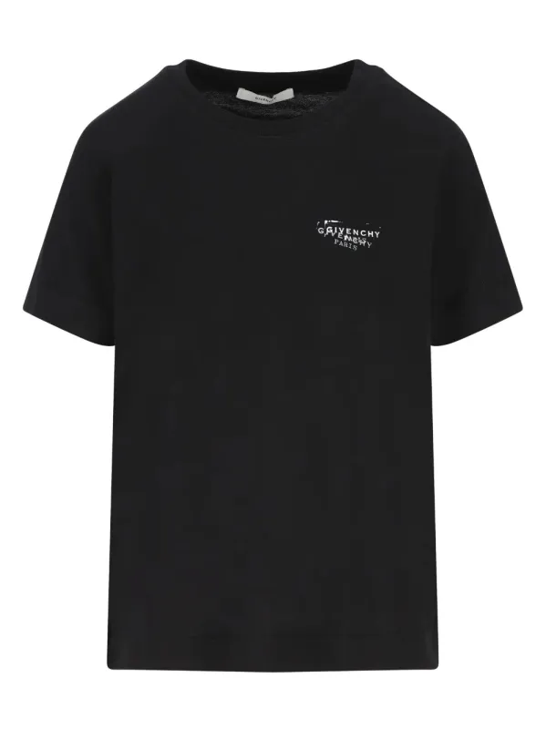 LOGO-PRINT FITTED T-SHIRT made by Givenchy