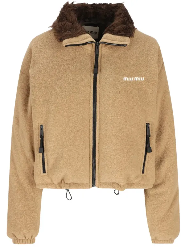 FLEECE DOWN JACKET made by Miu Miu