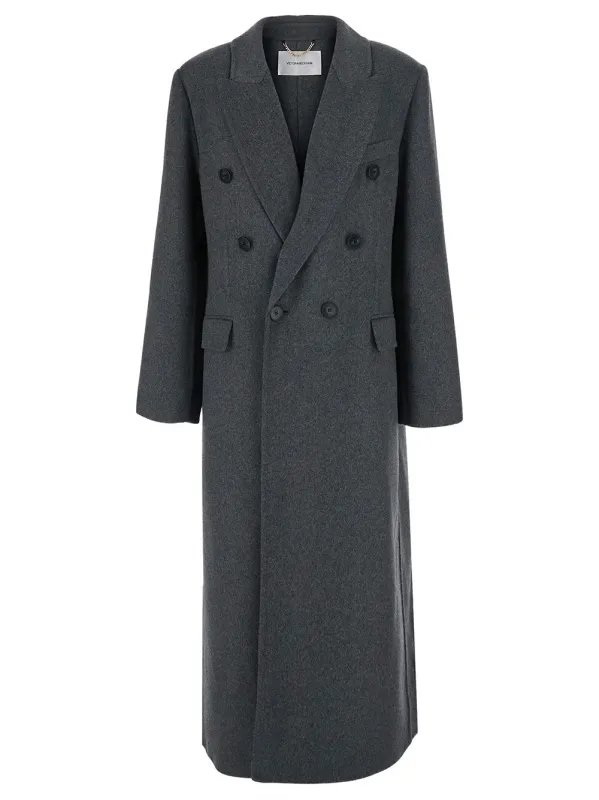 DOUBLE FACED OVERCOAT made by Victoria Beckham