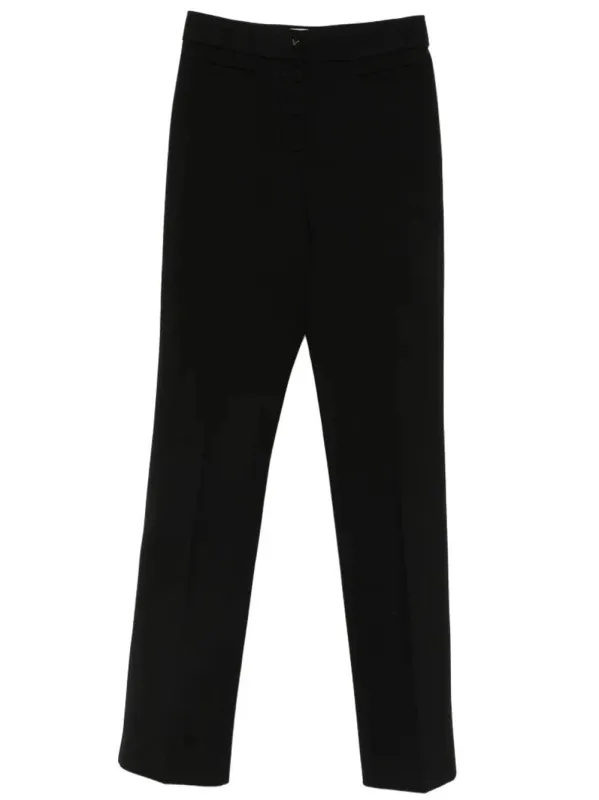 STRAIGHT-LEG WOOL TROUSERS made by Valentino Garavani