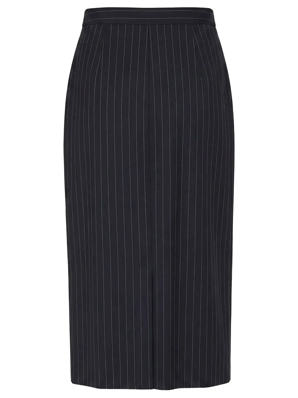 MIDI STRIPED WOOL SKIRT sold by Lord & Taylor product image thumbnail 2