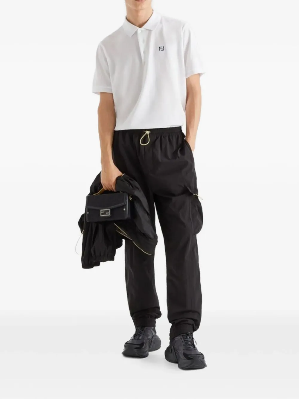 NYLON CARGO TROUSERS sold by Lord & Taylor product image thumbnail 2