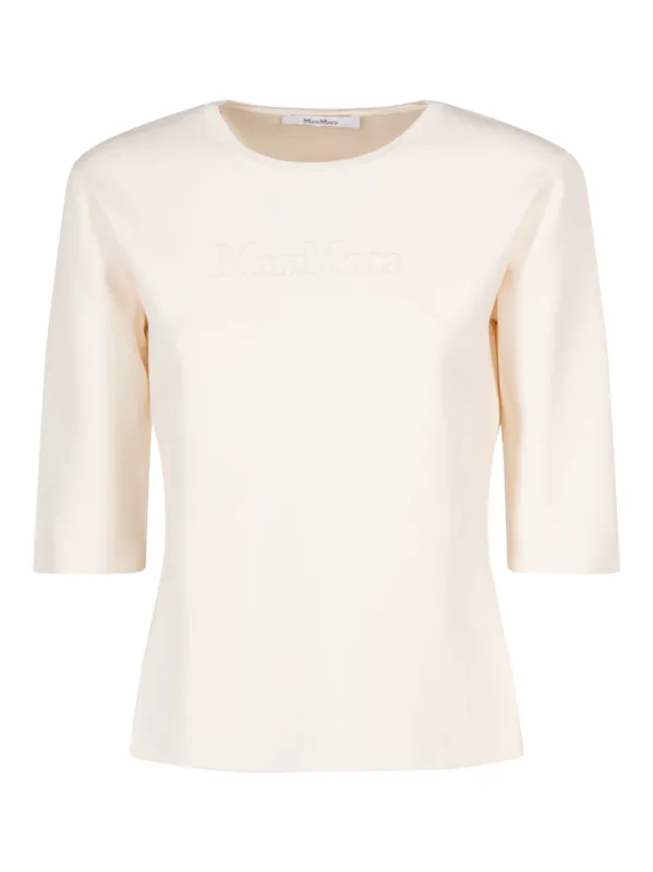 KNITTED JERSEY SHORT-SLEEVED TOP made by MaxMara