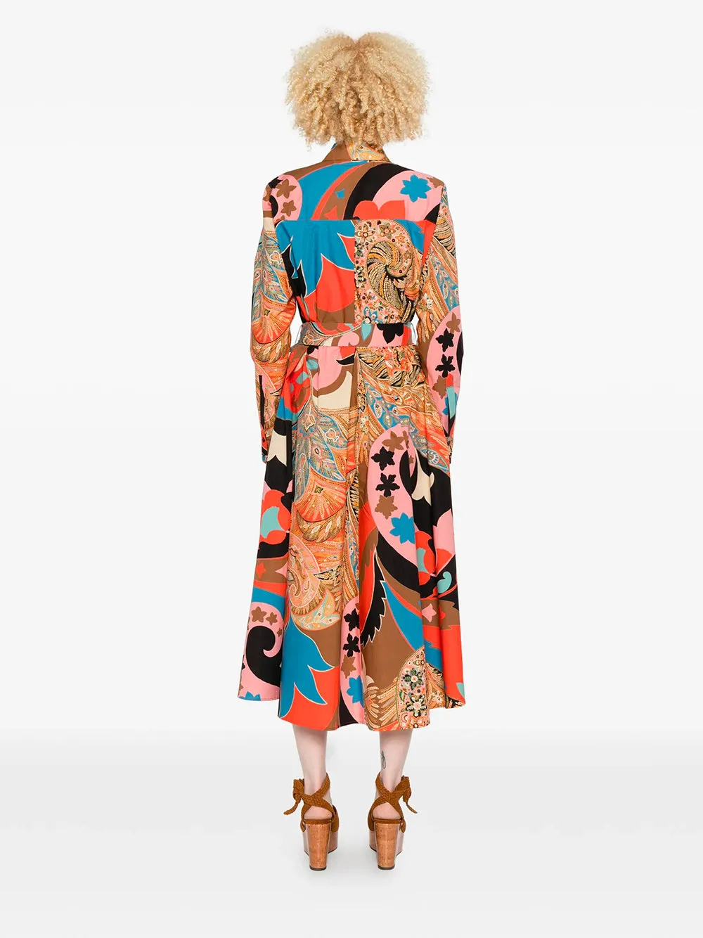 MIDI DRESS WITH BELT sold by Lord & Taylor product image thumbnail 3