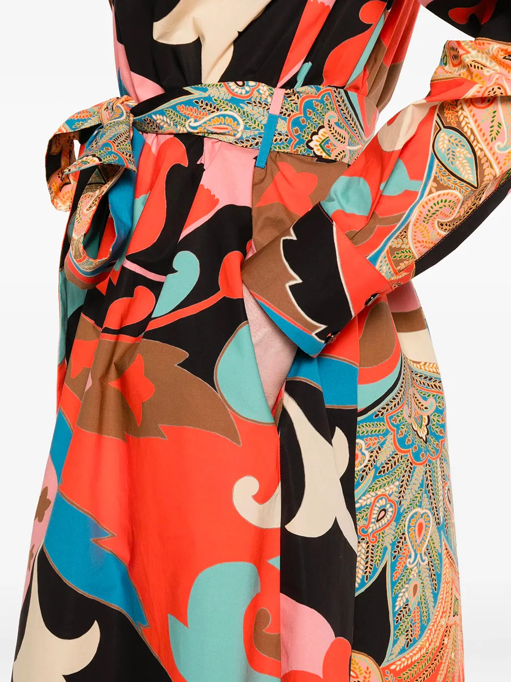 MIDI DRESS WITH BELT sold by Lord & Taylor product image thumbnail 4