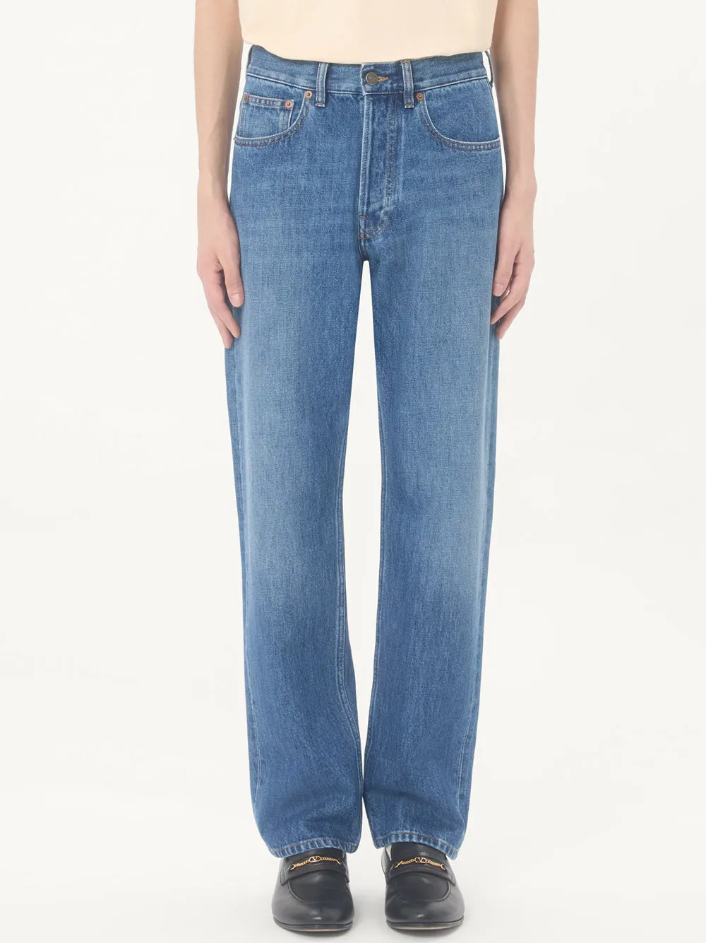 FIVE POCKETS FLARED JEANS sold by Lord & Taylor product image thumbnail 2