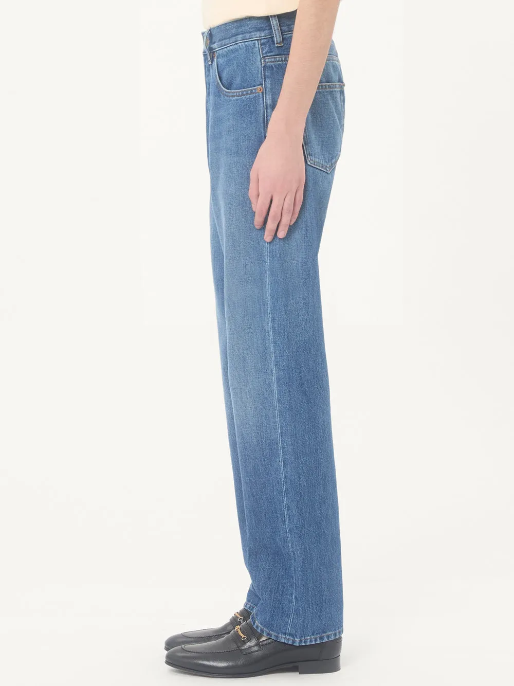 FIVE POCKETS FLARED JEANS sold by Lord & Taylor product image thumbnail 3