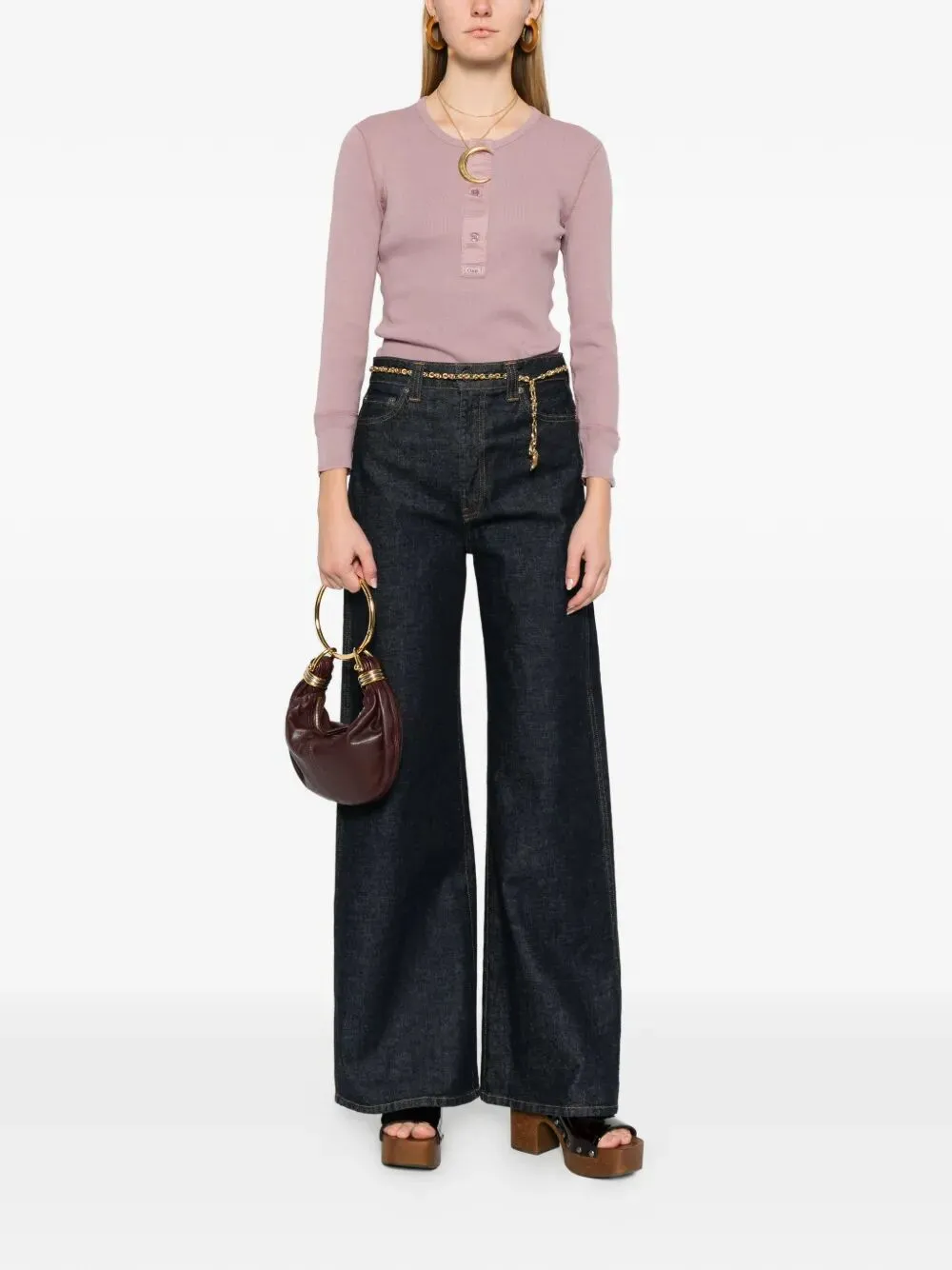 FITTED HENLEY COTTON JERSEY SHIRT sold by Lord & Taylor product image thumbnail 2