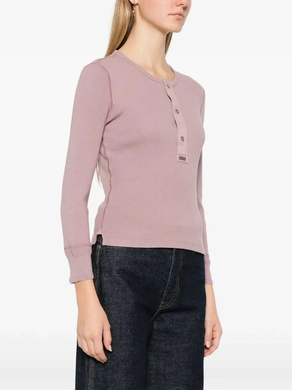 FITTED HENLEY COTTON JERSEY SHIRT sold by Lord & Taylor product image thumbnail 4