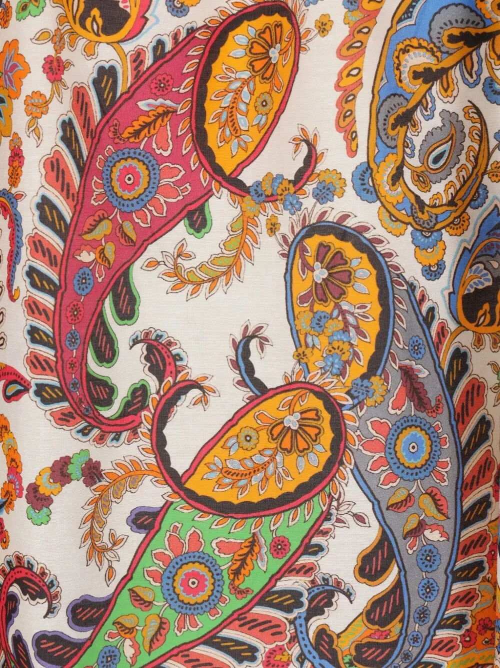 PAISLEY-PRINT TIE-NECK SILK BLEND BLOUSE sold by Lord & Taylor product image thumbnail 4
