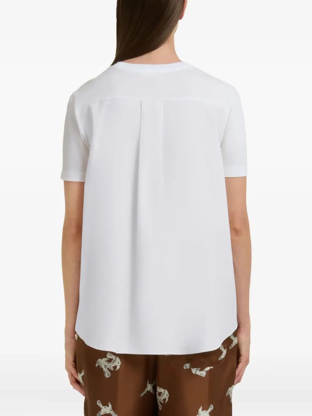 COTTON T-SHIRT WITH EMBROIDERED MARNI LOGO sold by Lord & Taylor product image thumbnail 3