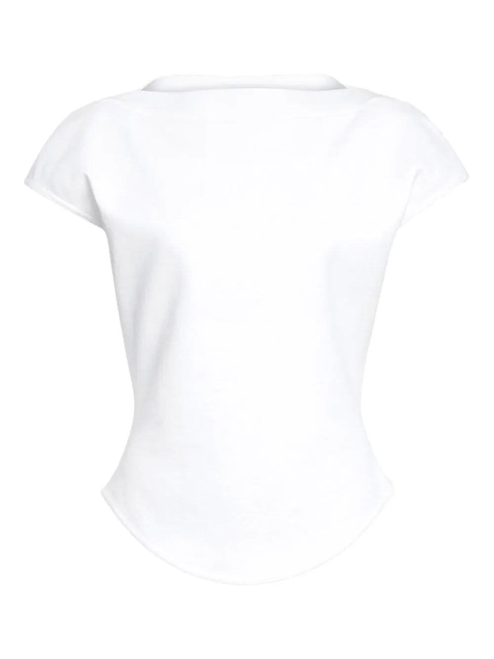CAP COTTON FITTED T-SHIRT sold by Lord & Taylor