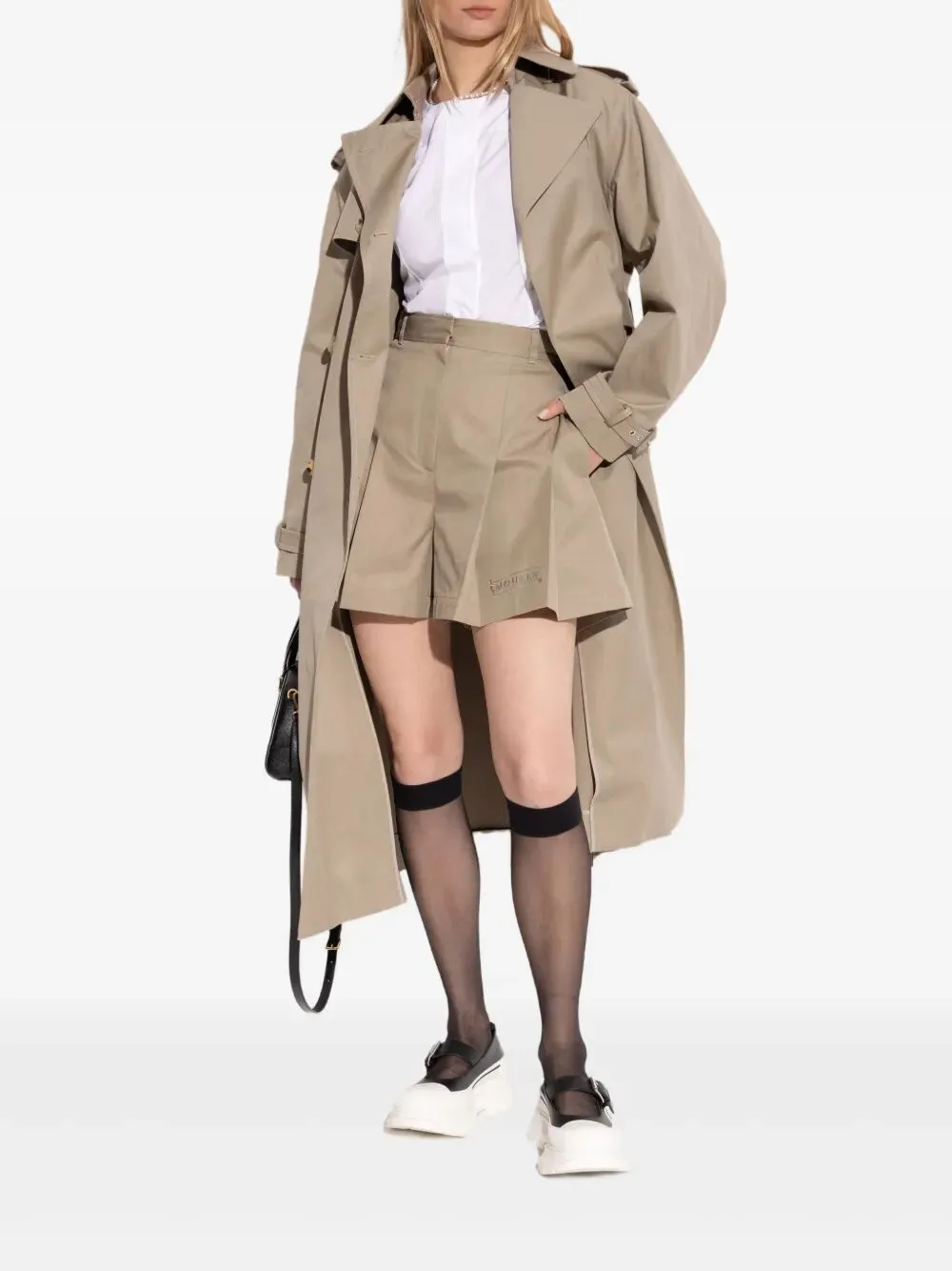 DOUBLE-BREASTED TRENCH COAT sold by Lord & Taylor product image thumbnail 5