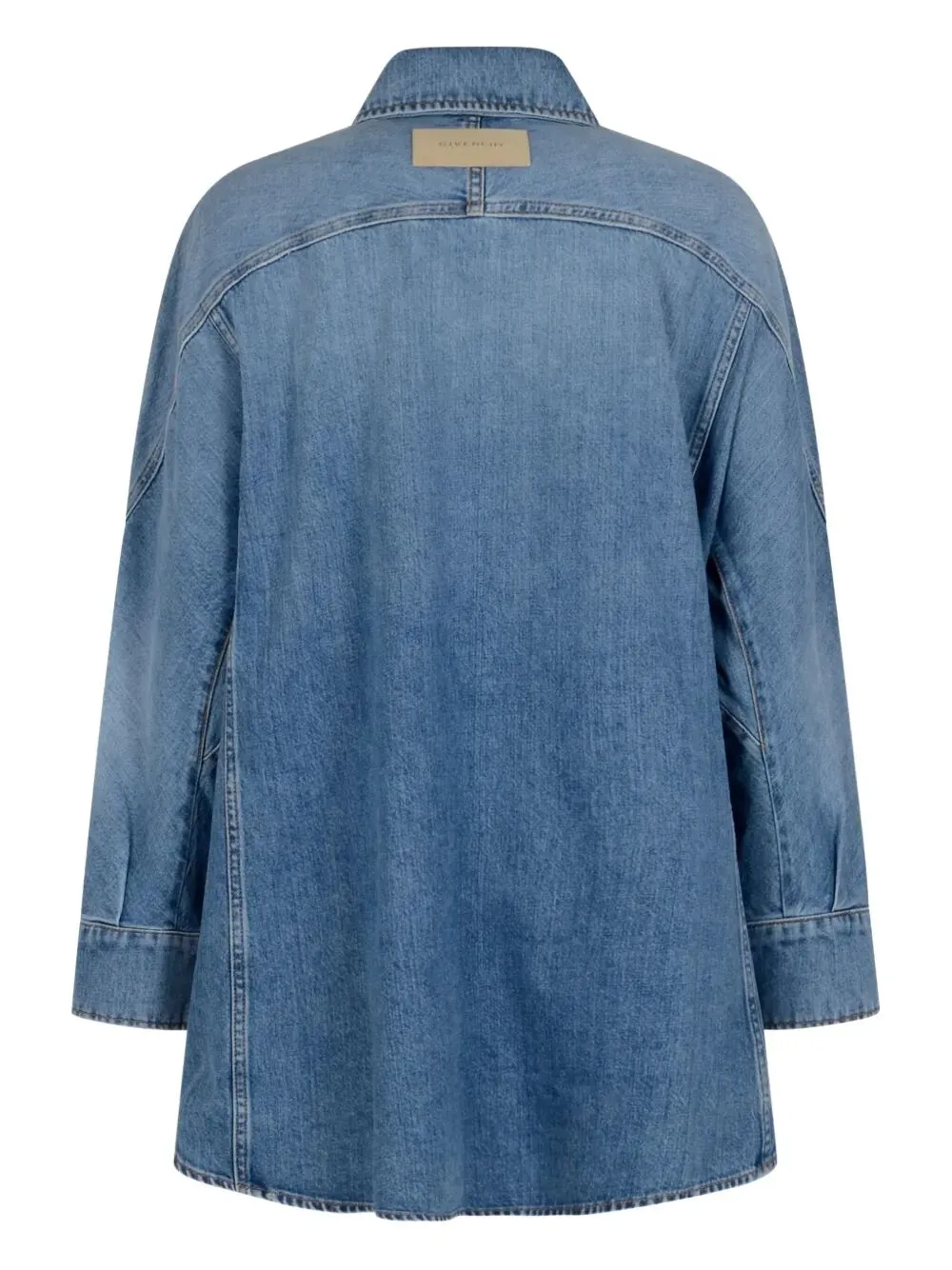 COCOON DENIM SHIRT sold by Lord & Taylor product image thumbnail 2