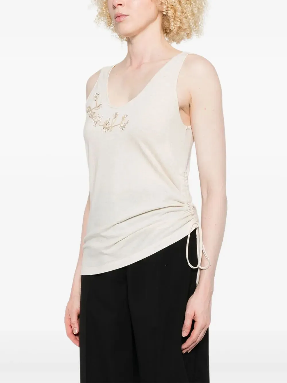 EMBELLISHED TANK TOP sold by Lord & Taylor product image thumbnail 5