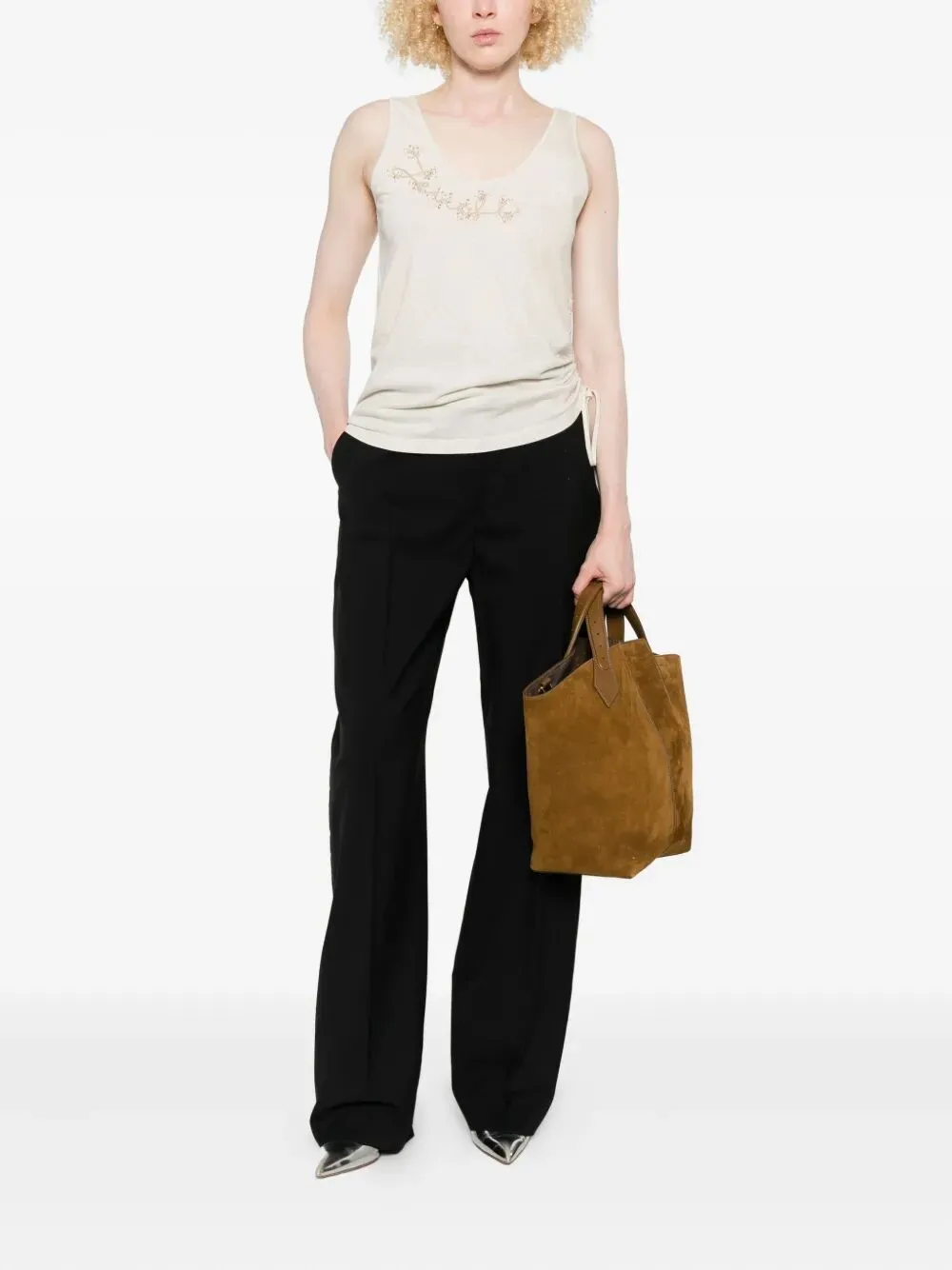 EMBELLISHED TANK TOP sold by Lord & Taylor product image thumbnail 2