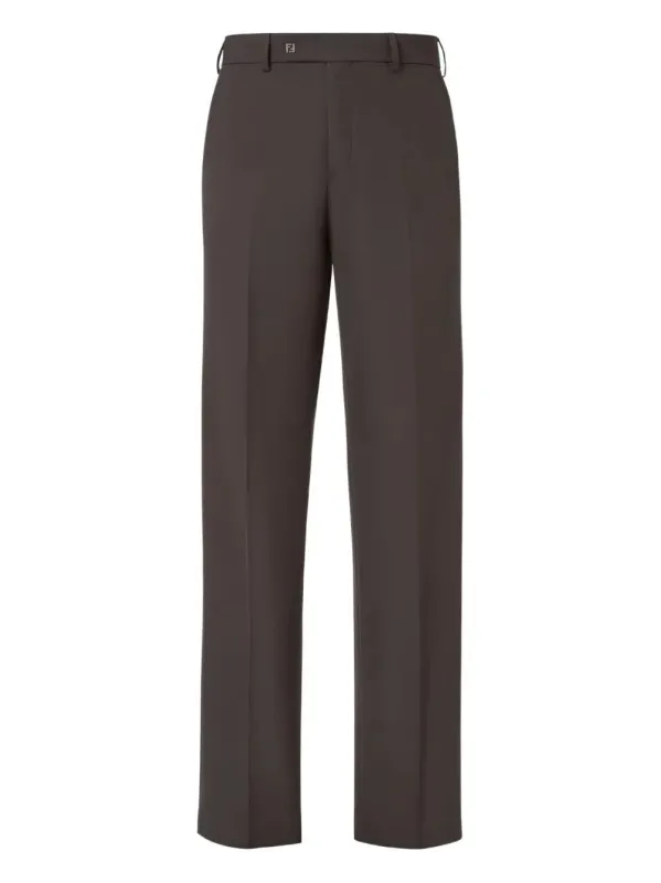 CIGARETTE WOOL TROUSERS made by Fendi