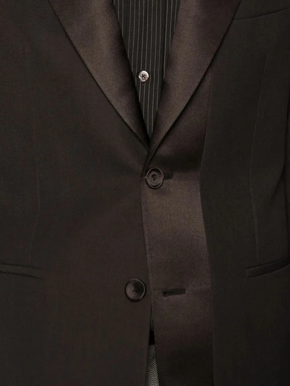 SINGLE-BREASTED WOOL CRÊPE TAILORED BLAZER sold by Lord & Taylor product image thumbnail 5