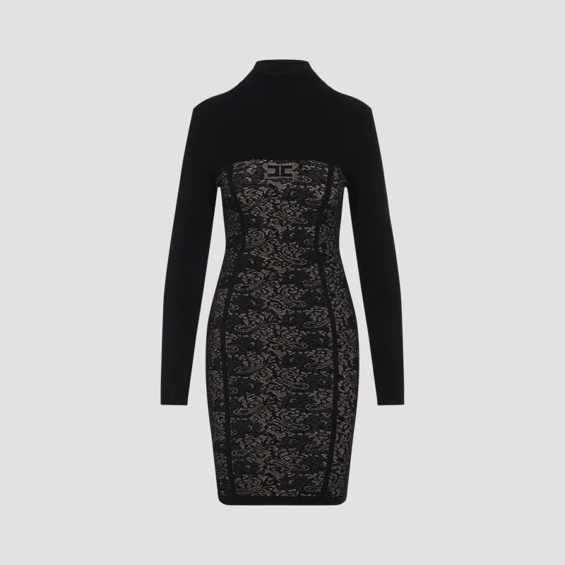 KNIT DRESS LACE made by Elisabetta Franchi