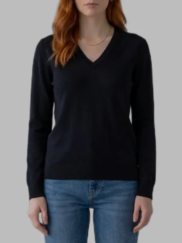 Black Phora sweater made by The Row