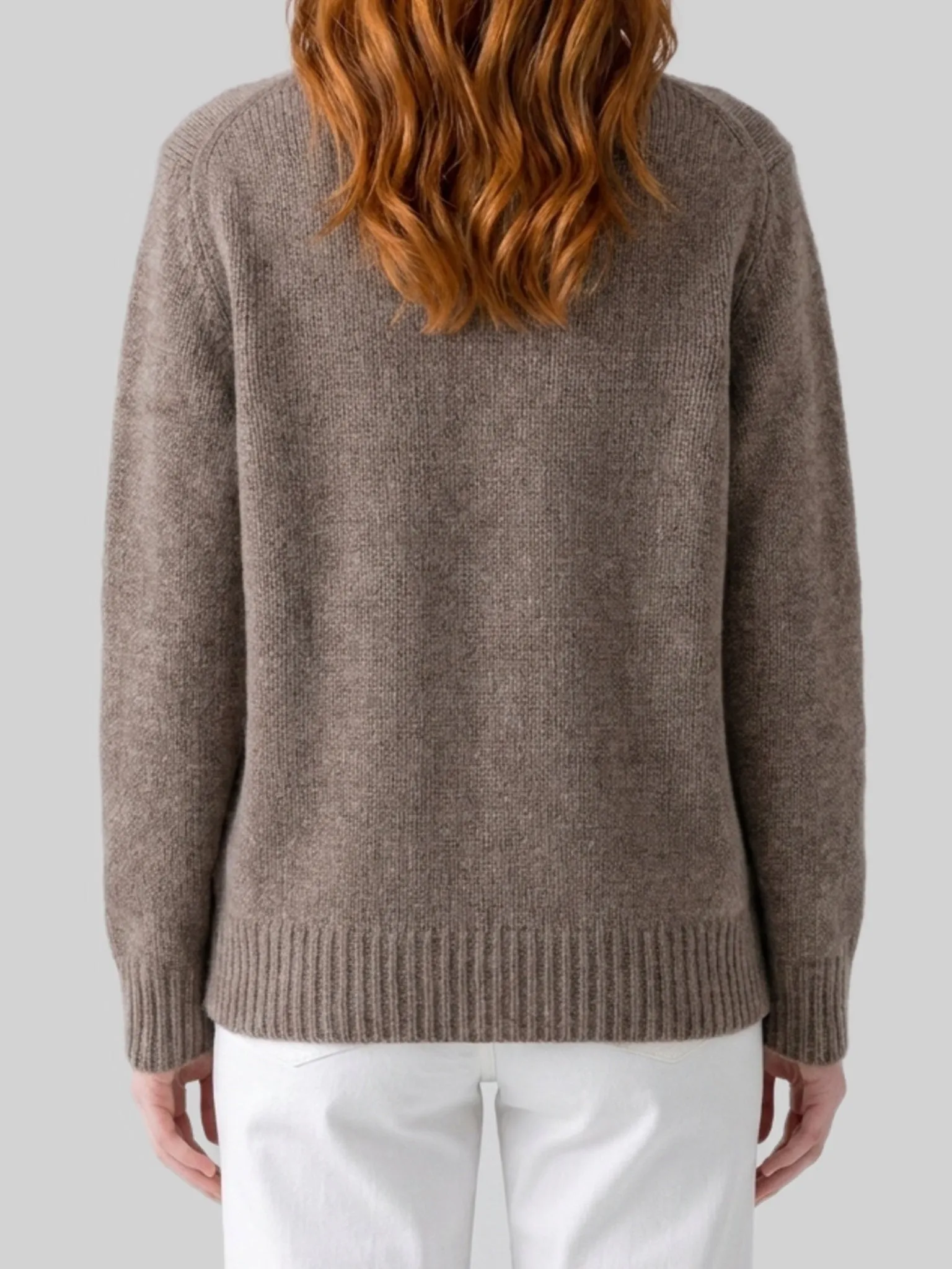 Taupe grey Plira sweater sold by Lord & Taylor product image thumbnail 2