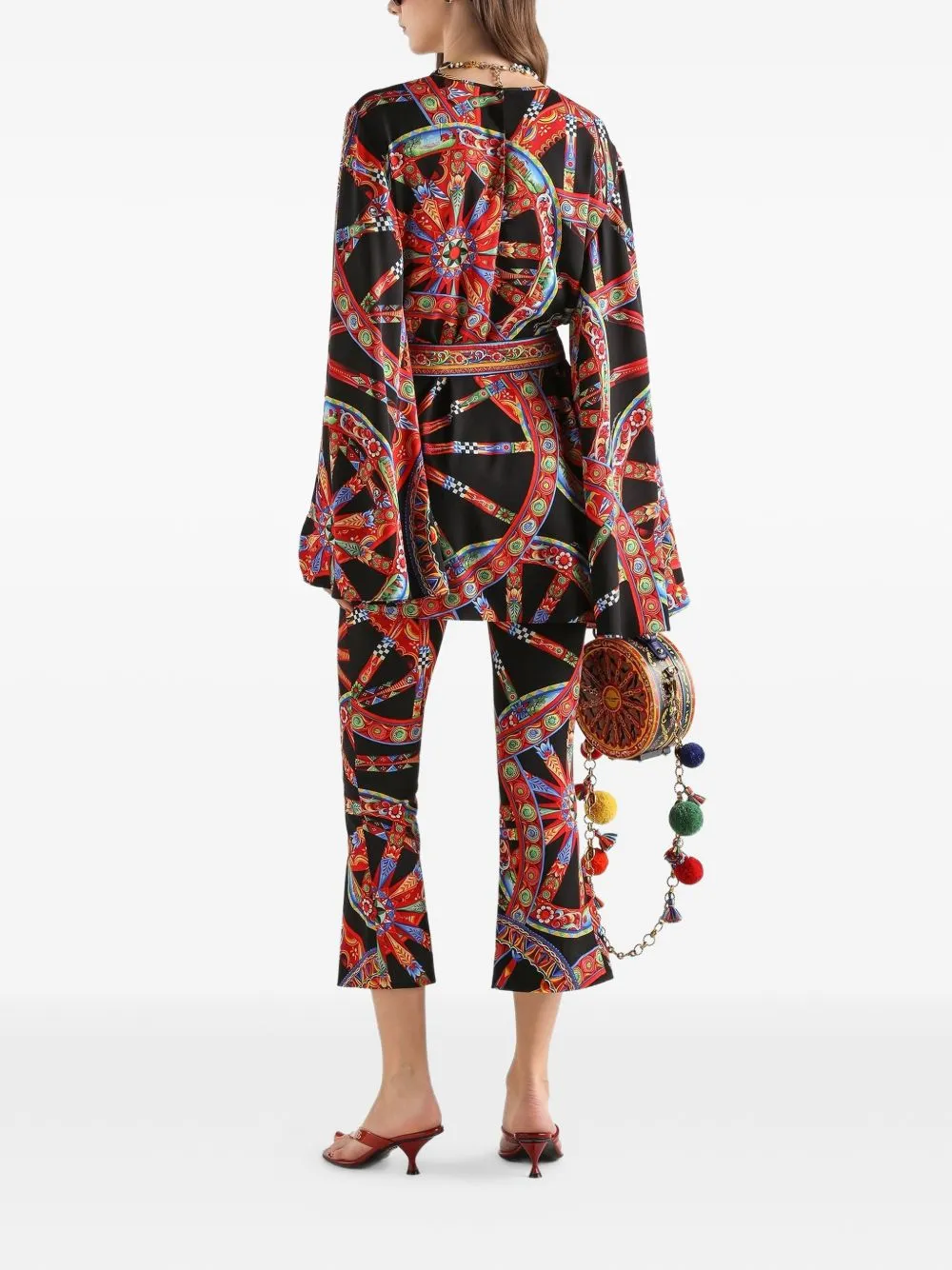 CARRETTI SILK PRINTED MINI DRESS sold by Lord & Taylor product image thumbnail 2