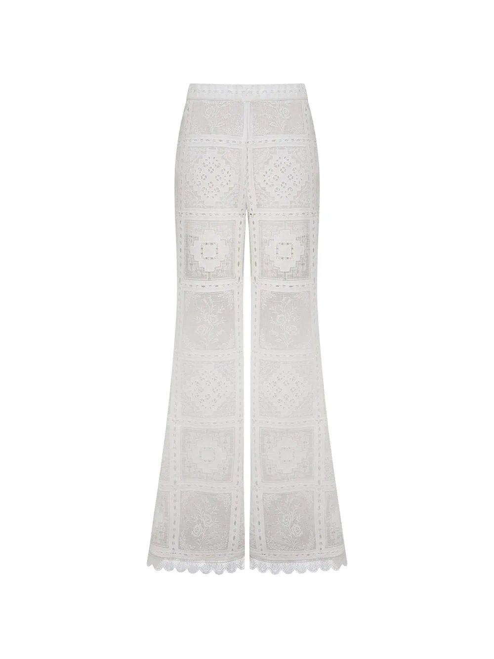 ASTER EMBROIDERED TROUSERS sold by Lord & Taylor