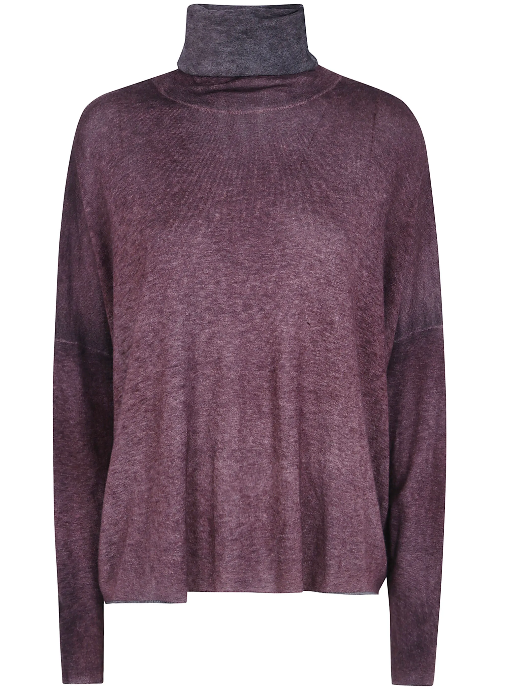 HAND PAINTED ULTRALIGHT CASHMERE WOOL HIGH NECK PULLOVER sold by Lord & Taylor