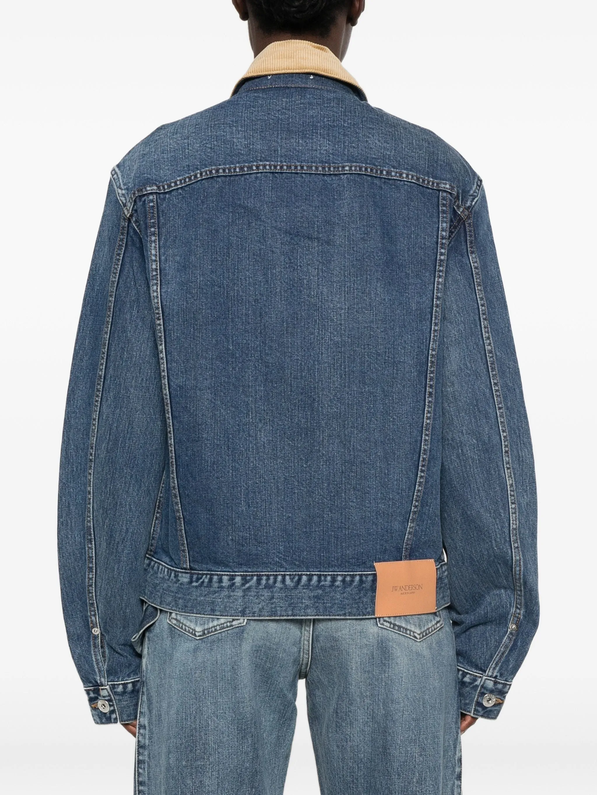 CORDUROY-COLLAR DENIM JACKET sold by Lord & Taylor product image thumbnail 3