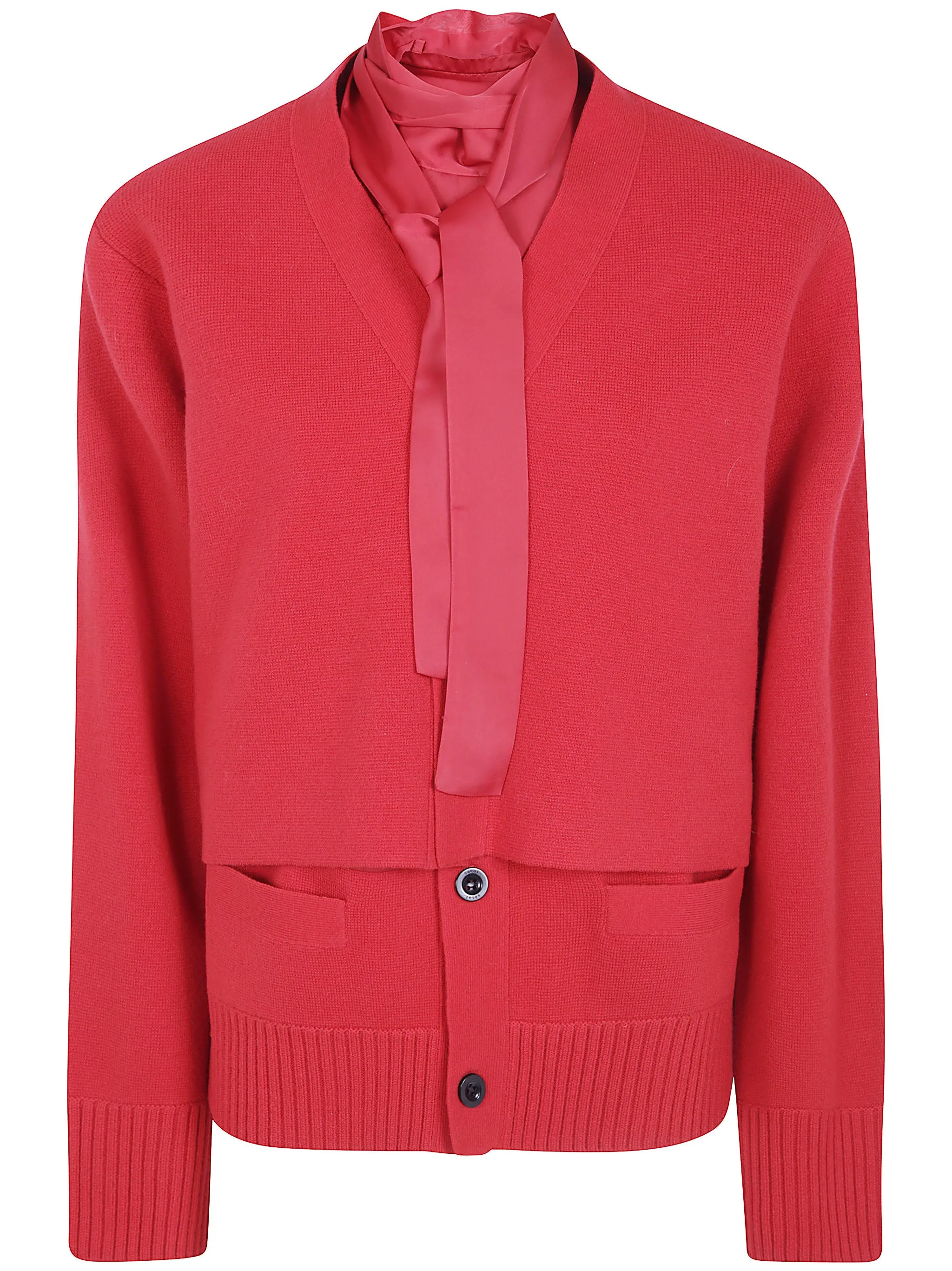 WOOL KNIT CARDIGAN sold by Lord & Taylor