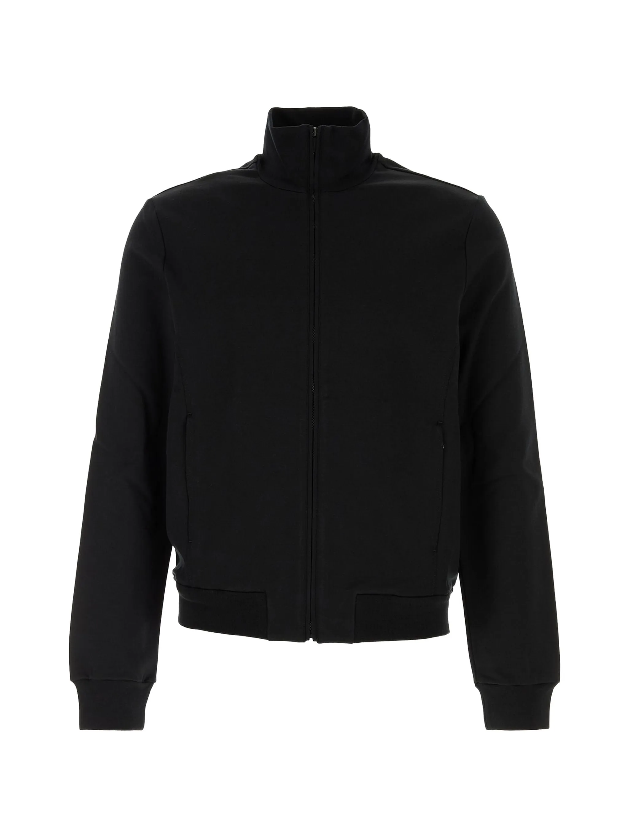 ZIPPERED BOMBER-STYLE SWEATER sold by Lord & Taylor
