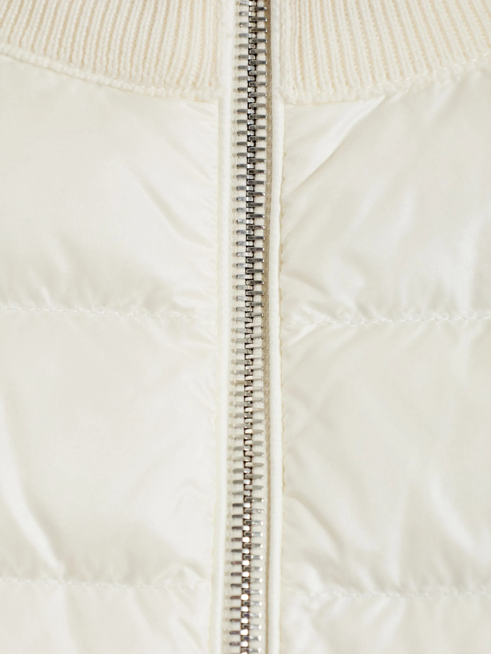 PADDED-FRONT ZIP-UP CARDIGAN sold by Lord & Taylor product image thumbnail 5