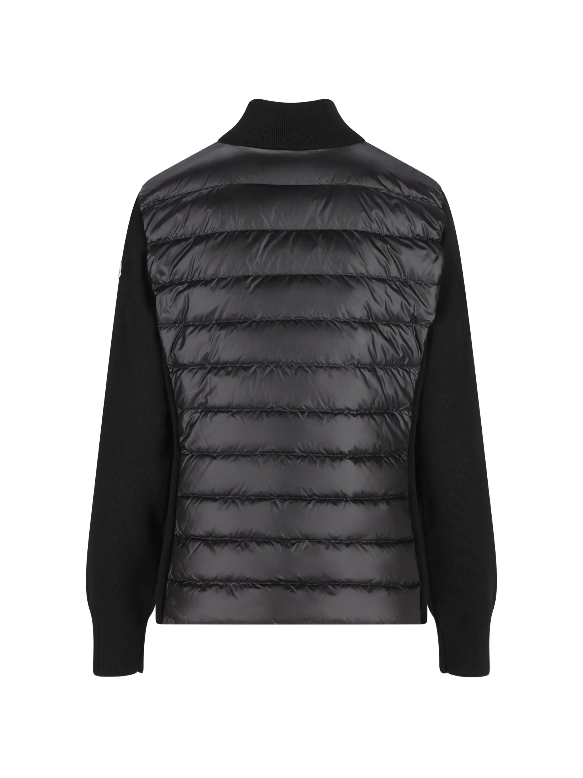 PADDED-FRONT ZIP-UP CARDIGAN sold by Lord & Taylor product image thumbnail 3