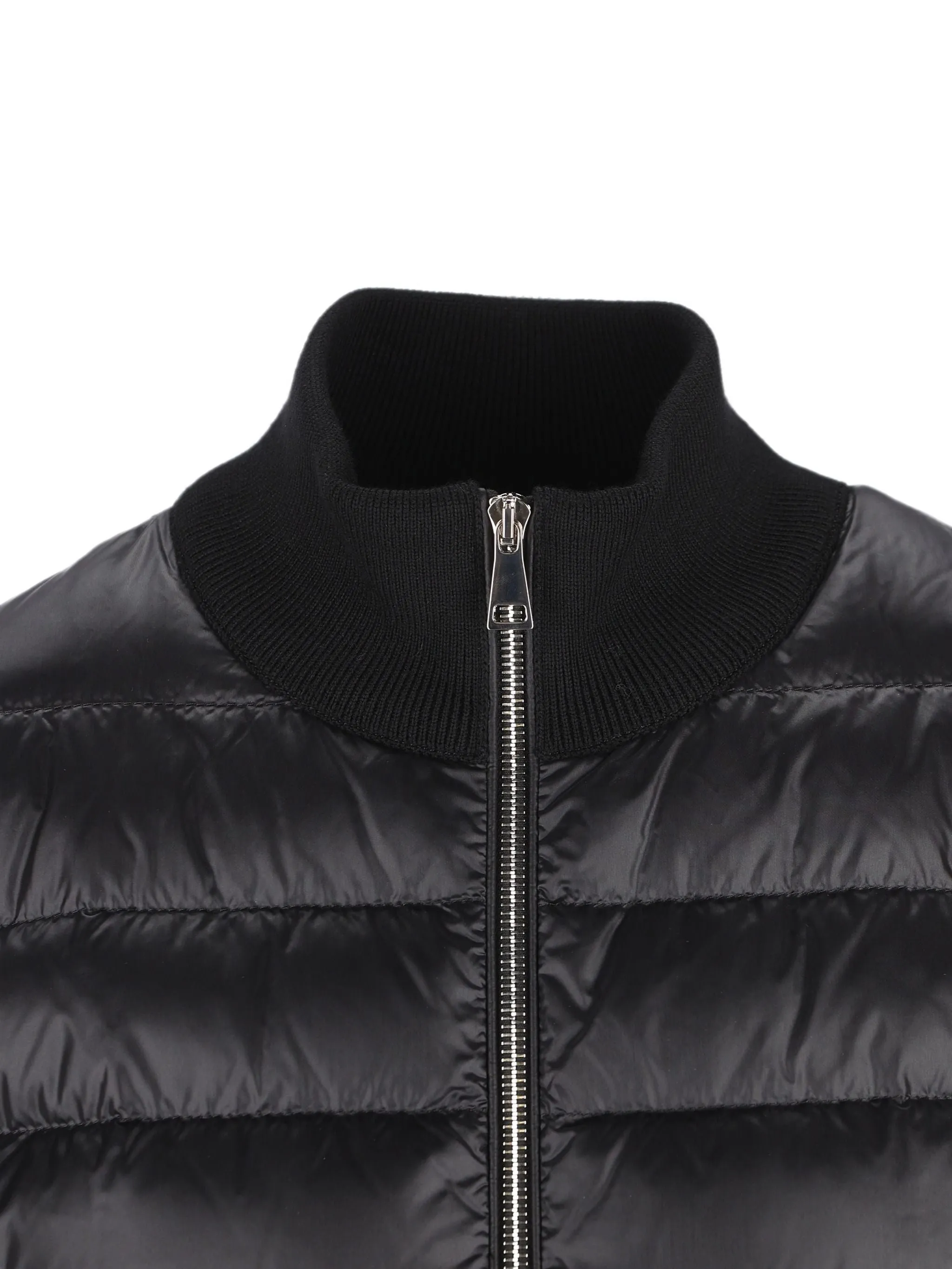 PADDED-FRONT ZIP-UP CARDIGAN sold by Lord & Taylor product image thumbnail 4