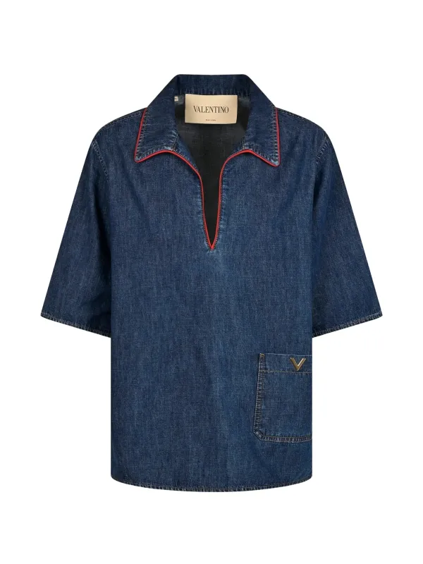 DENIM SHIRT made by Valentino Garavani