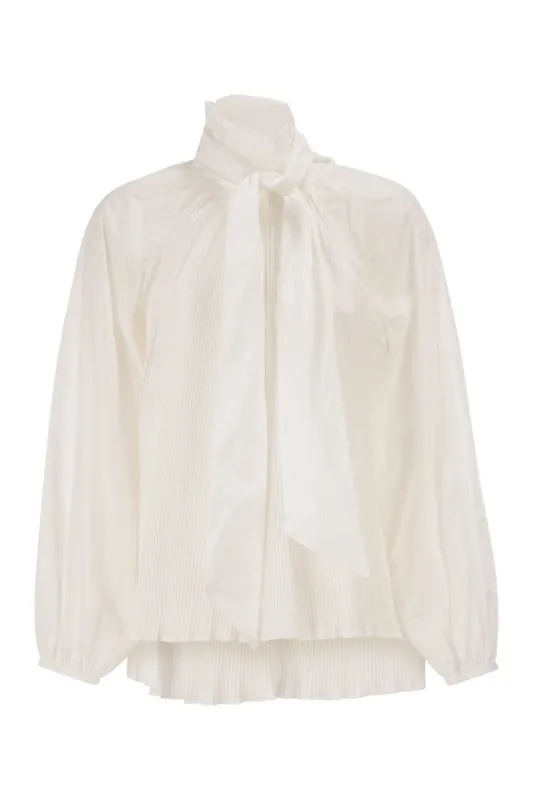 SILK TAFFETA BLOUSE made by MaxMara